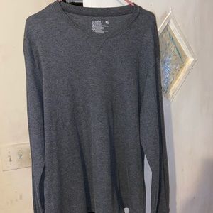 Grey long sleeve shirt